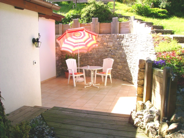 L'Orientale : terrasse privative